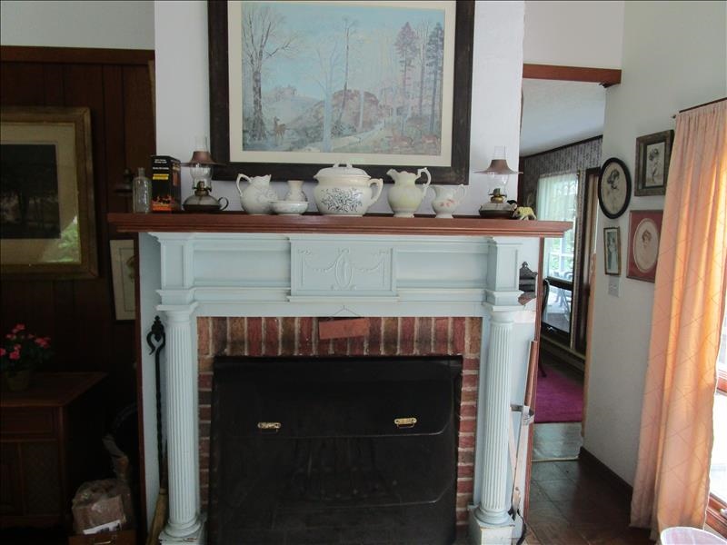 Eyrie Living Room Fireplace